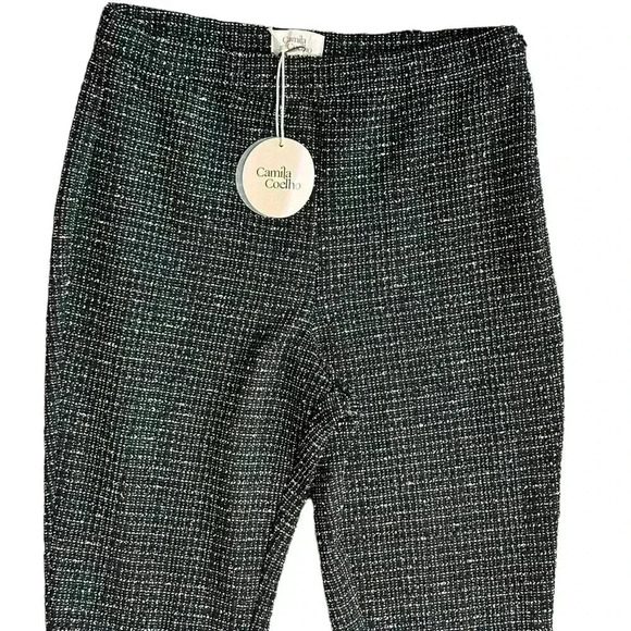 NWT Camila Coelho Vanessa Pant in Black Small - Picture 4 of 9